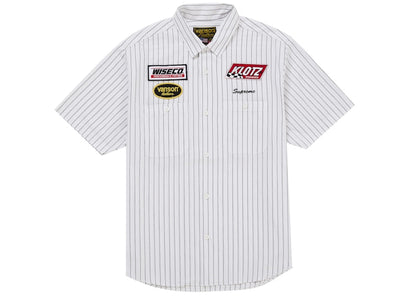 Supreme Vanson Leathers S/S Work Shirt Stripe