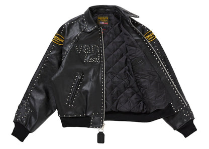Supreme Vanson Leathers b.b. Simon Jacket Black