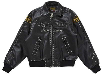 Supreme Vanson Leathers b.b. Simon Jacket Black