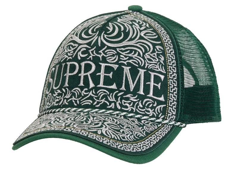Supreme Vaquero Mesh Back 5-Panel Green