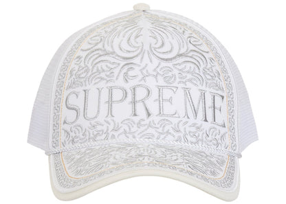Supreme Vaquero Mesh Back 5-Panel White