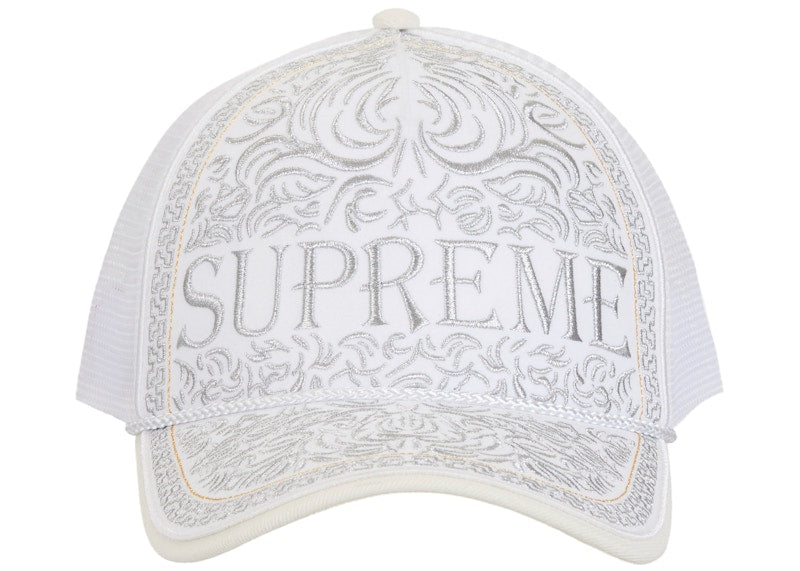Supreme Vaquero Mesh Back 5-Panel White