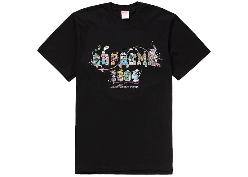 Supreme Varsity Tee Black