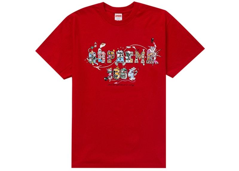Supreme Varsity Tee Red
