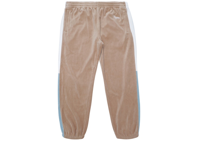 Supreme Velour Pant Tan