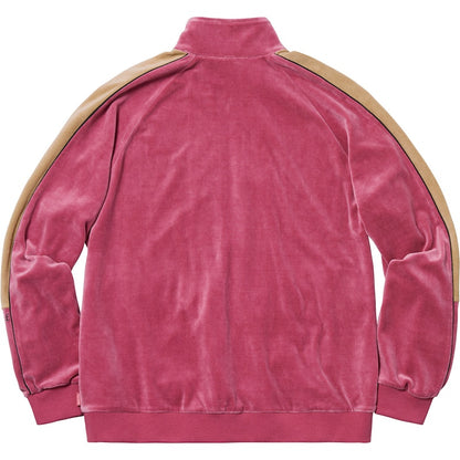 Supreme Velour Track Jacket Pink