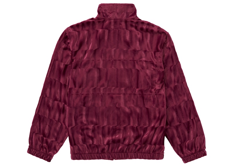Supreme Velour Track Jacket Purple