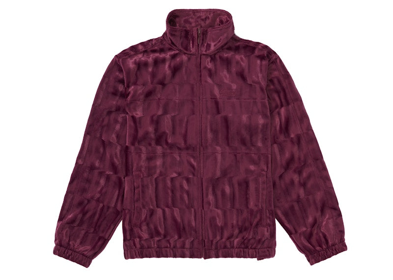 Supreme Velour Track Jacket Purple
