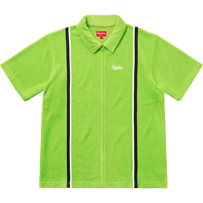 Supreme Velour Warm Up Lime