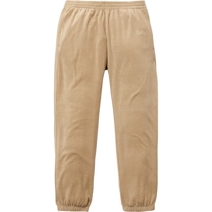 Supreme Velour Warm Up Pant Khaki