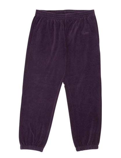 Supreme Velour Warm Up Pant Purple