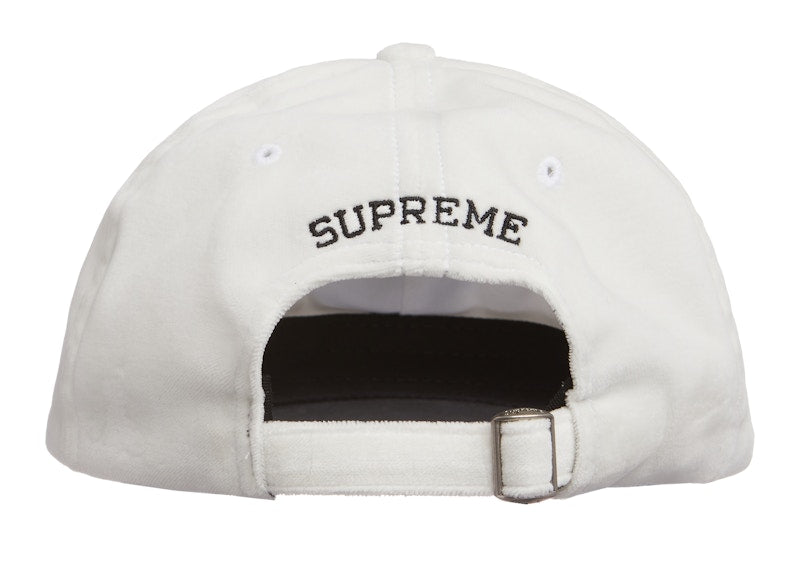 Supreme Velvet 2-Tone 6-Panel White