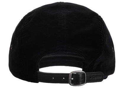 Supreme Velvet Camp Cap (FW20) Black