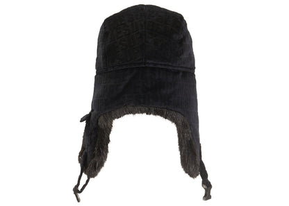 Supreme Velvet Pattern Trooper Black