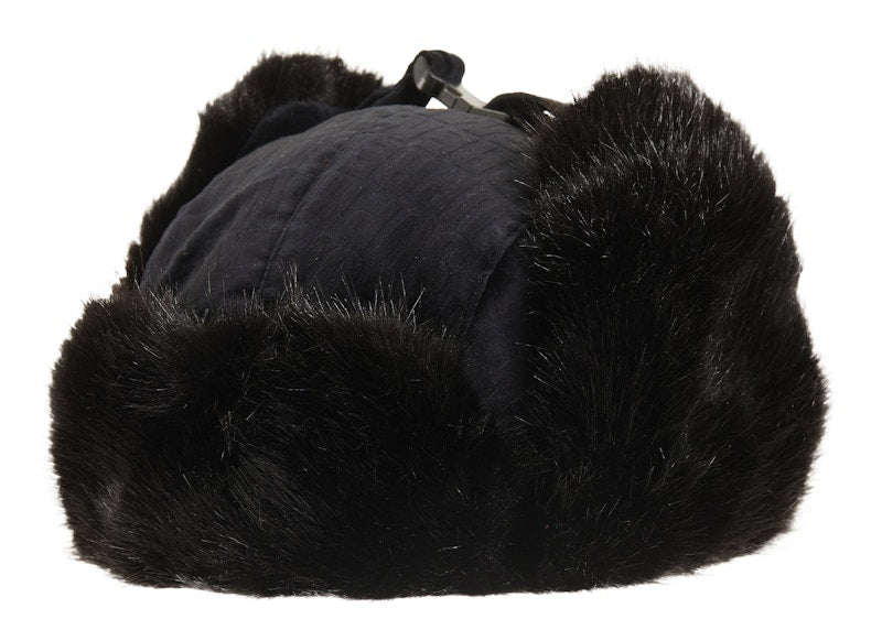 Supreme Velvet Pattern Trooper Black