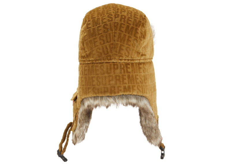 Supreme Velvet Pattern Trooper Brown