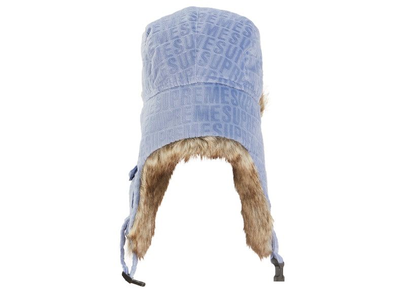 Supreme Velvet Pattern Trooper Light Blue