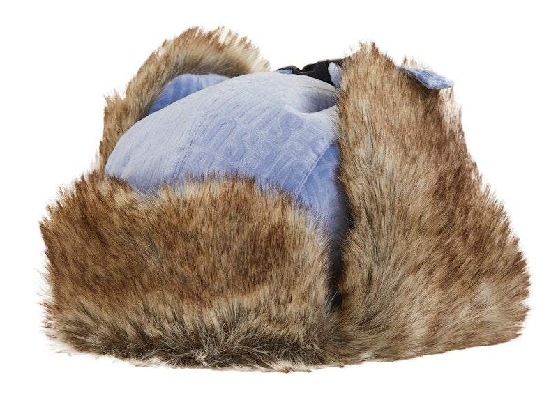 Supreme Velvet Pattern Trooper Light Blue
