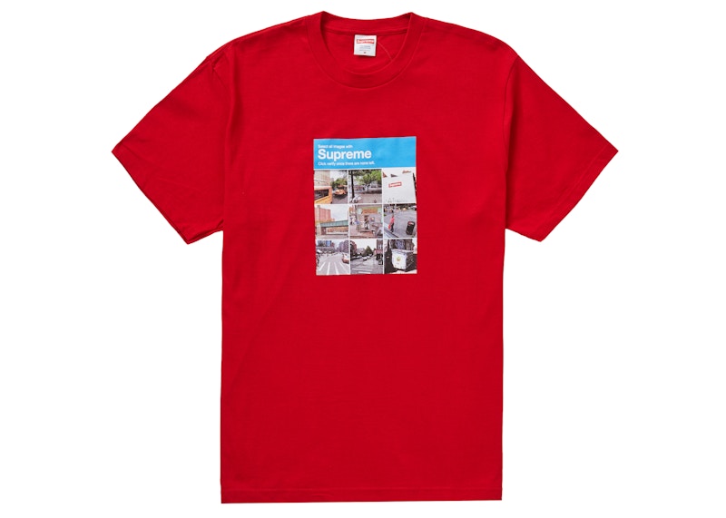 Supreme Verify Tee Red