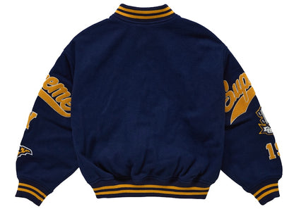 Supreme Veritas Varsity Jacket Navy