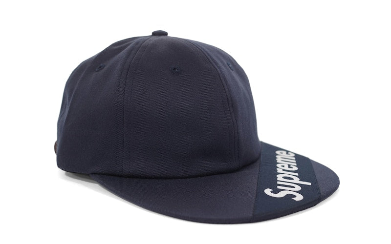 Supreme Visor Label 6-Panel Navy