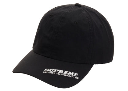 Supreme Visor Logo 6-Panel Black