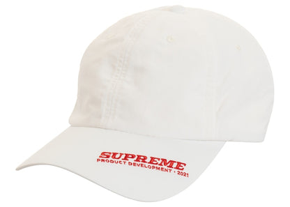 Supreme Visor Logo 6-Panel White