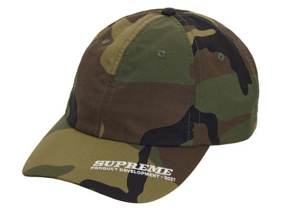 Supreme Visor Logo 6-Panel Woodland Camo