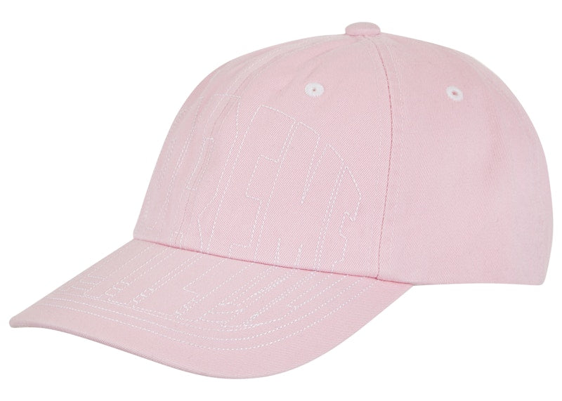 Supreme Visor Stitch 6-Panel Light Pink