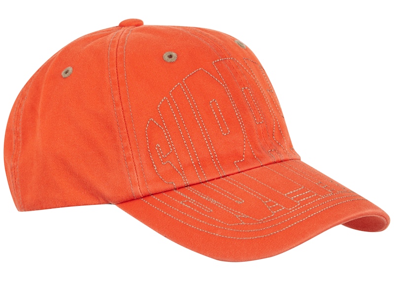 Supreme Visor Stitch 6-Panel Orange