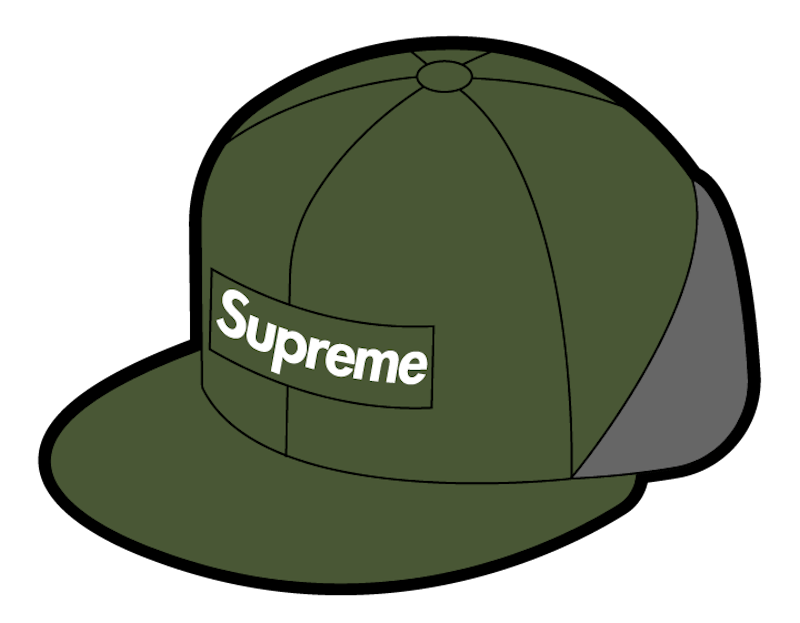 Supreme WINDSTOPPER Earflap Box Logo New Era Dark Olive
