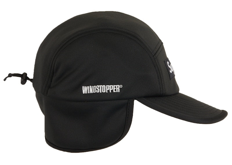 Supreme WINDSTOPPER Earflap Camp Cap Black