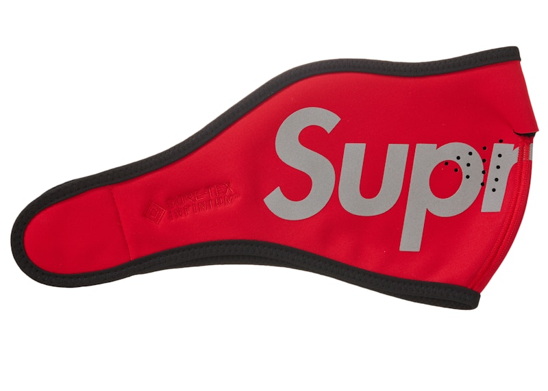 Supreme WINDSTOPPER Faskmask (FW23) Red
