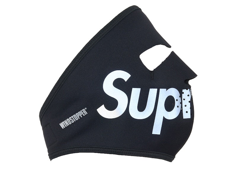 Supreme WINDSTOPPER Facemask (FW25) Black