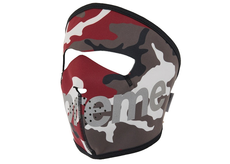 Supreme WINDSTOPPER Facemask (FW25) Red Camo