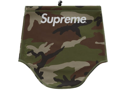 Supreme WINDSTOPPER Neck Gaiter (FW23) Woodland Camo