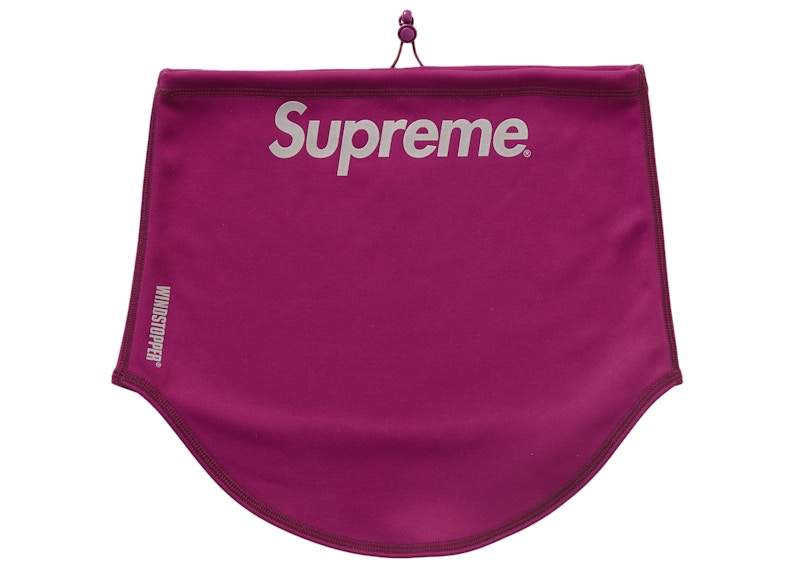 Supreme WINDSTOPPER Neck Gaiter Purple