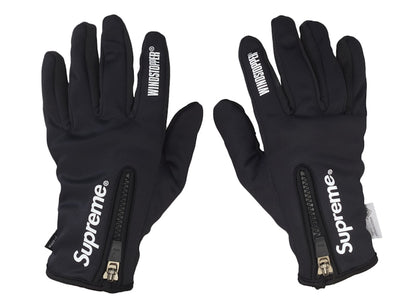 Supreme WINDSTOPPER Zip Gloves Black