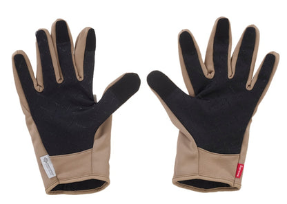Supreme WINDSTOPPER Zip Gloves Taupe