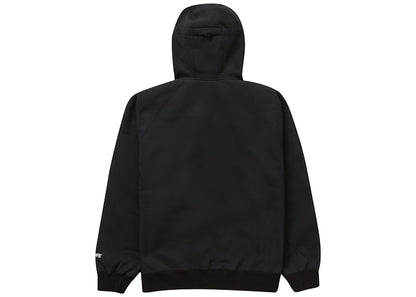 Supreme WINDSTOPPER Zip Up Hooded Sweatshirt (FW22) Black