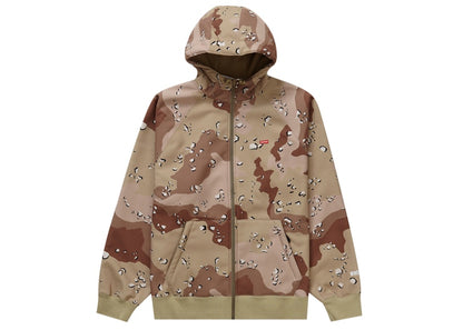 Supreme WINDSTOPPER Zip Up Hooded Sweatshirt (FW22) Chocolate Chip Camo