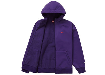 Supreme WINDSTOPPER Zip Up Hooded Sweatshirt (FW22) Dark Purple