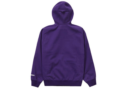 Supreme WINDSTOPPER Zip Up Hooded Sweatshirt (FW22) Dark Purple