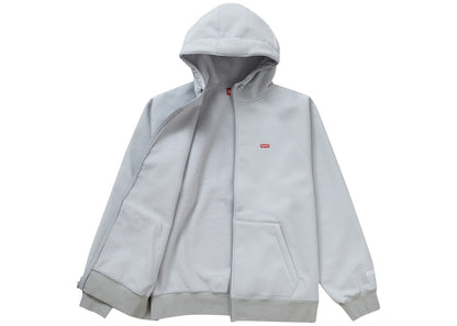 Supreme WINDSTOPPER Zip Up Hooded Sweatshirt (FW22) Light Grey