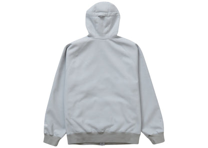 Supreme WINDSTOPPER Zip Up Hooded Sweatshirt (FW22) Light Grey