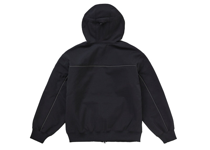 Supreme WINDSTOPPER Zip Up Hooded Sweatshirt (FW24) Black