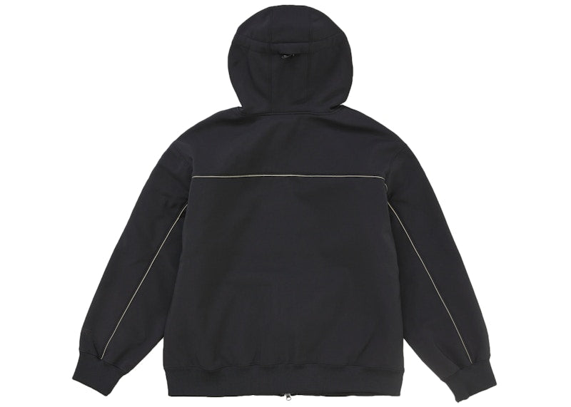 Supreme WINDSTOPPER Zip Up Hooded Sweatshirt (FW24) Black