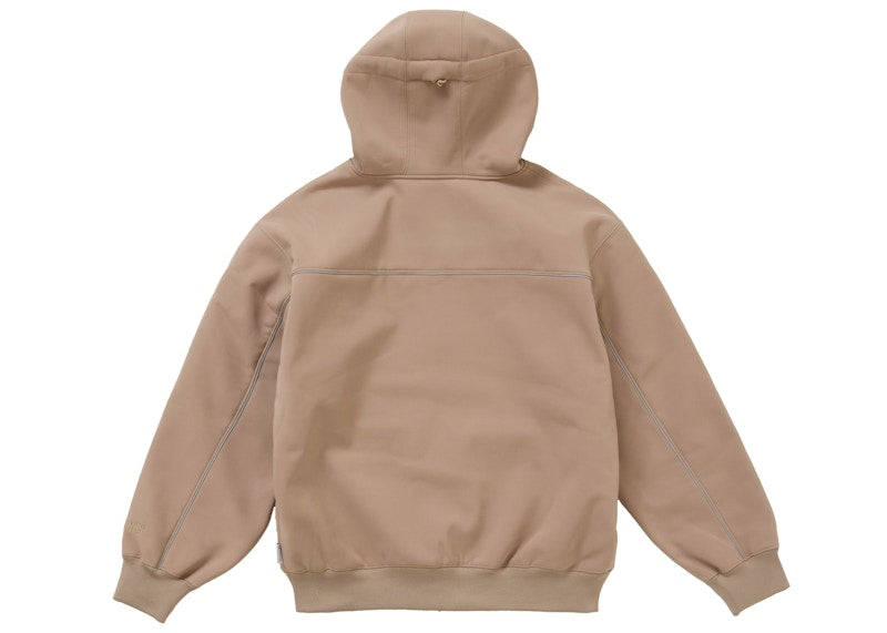 Supreme WINDSTOPPER Zip Up Hooded Sweatshirt (FW24) Taupe