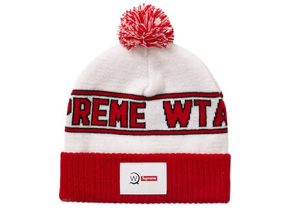 Supreme WTAPS Beanie White
