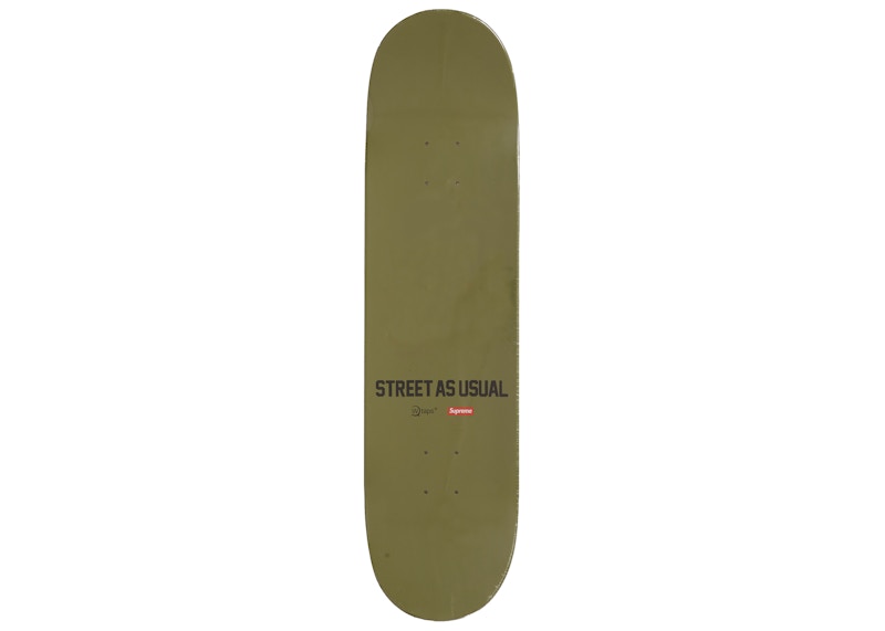 Supreme WTAPS Sic'em! Skateboard Deck Olive